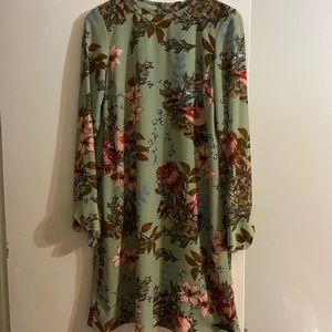 Y.A.S Tall Green Floral Dress